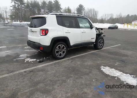 2016 Jeep Renegade Limited from USA, damaged, VIN ZACCJBDT3GPD41150